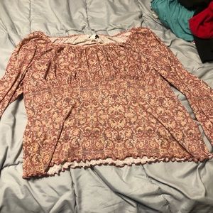 long sleeve blouse